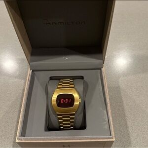 Hamilton Gold Digital Smartwatch